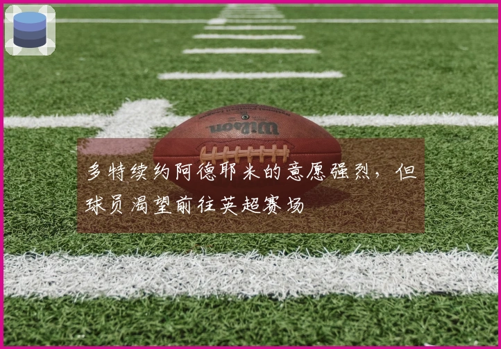 多特续约阿德耶米的意愿强烈，但球员渴望前往英超赛场